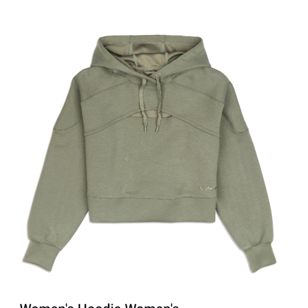 ISO Get Centered Cropped Hoodie Lululemon